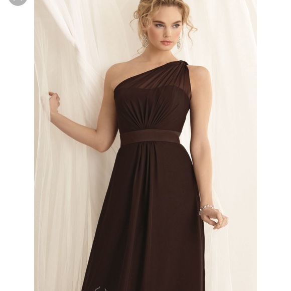 Jordan Fashions dress 471 in cranberry - Picture 2 of 4